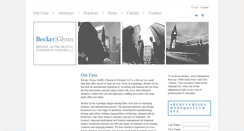 Desktop Screenshot of beckerglynn.com